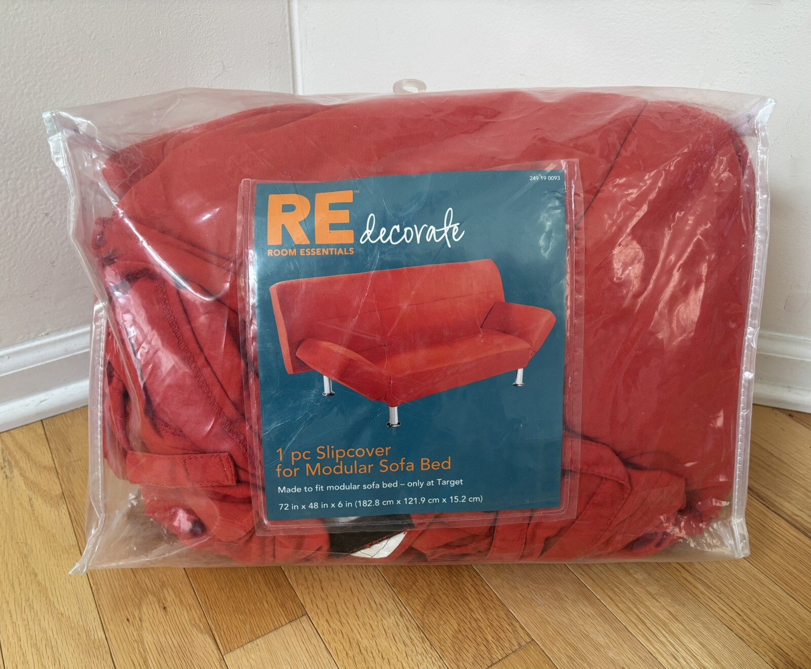 Room Essentials Slipcover For Futon Modular Sofa Bed 72”x 48”x 6” Target – New