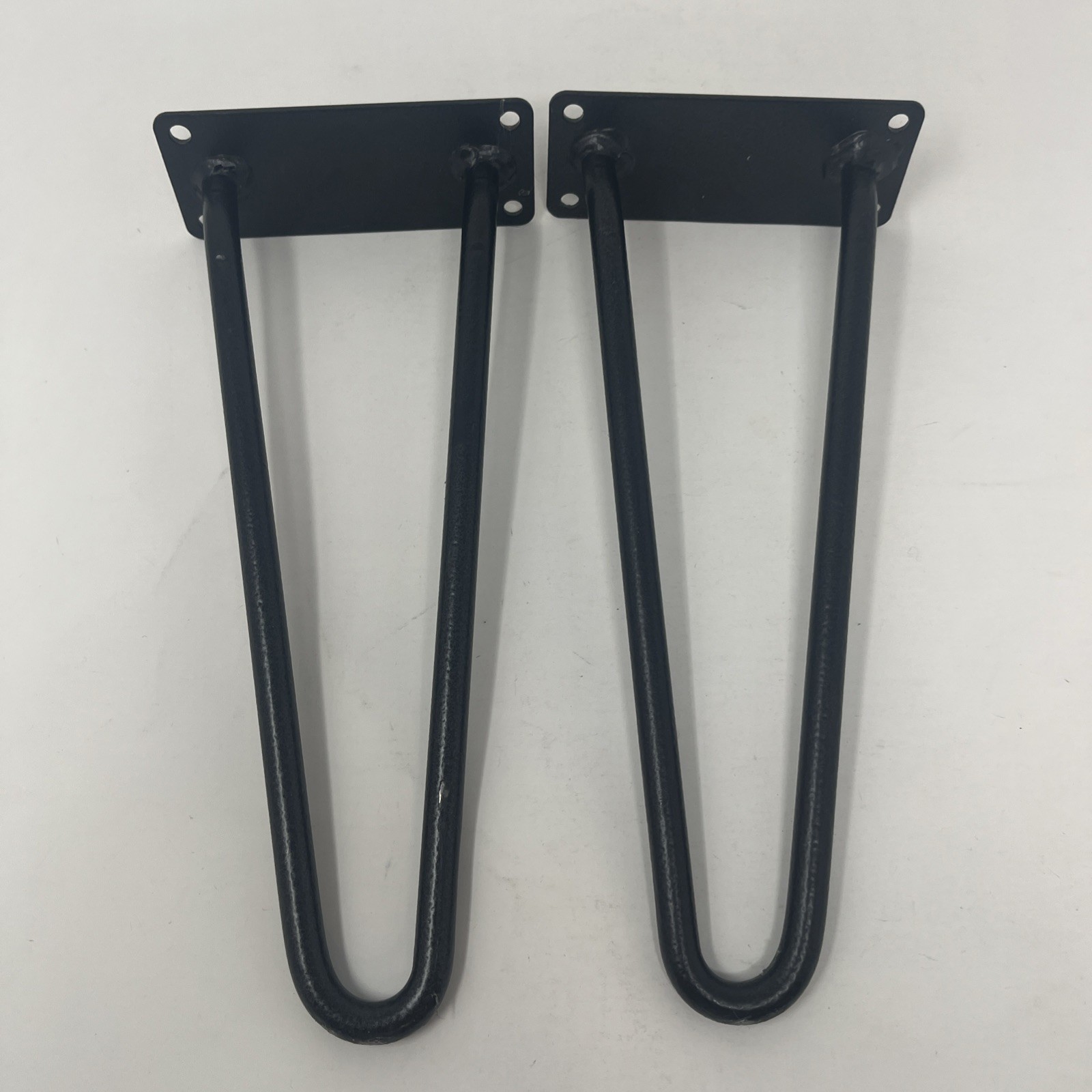 Set of 4 2 X 10″ hairpin table legs and 2 X 26.5