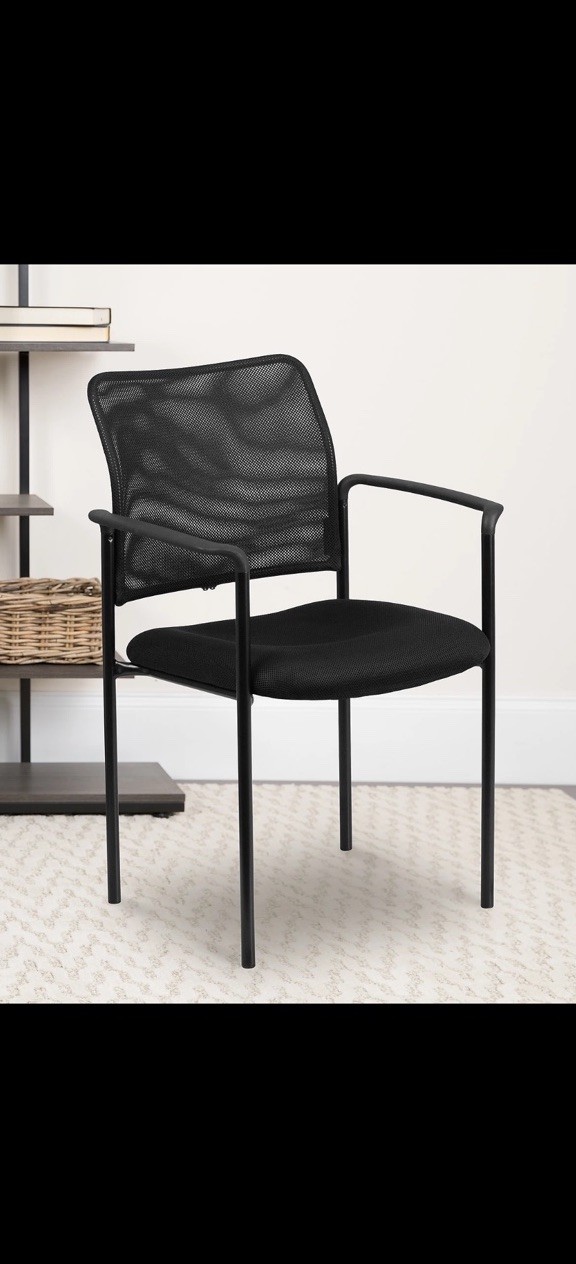 Flash Furniture Mesh Office Chair Black (GO-516-2-GG) GO5162