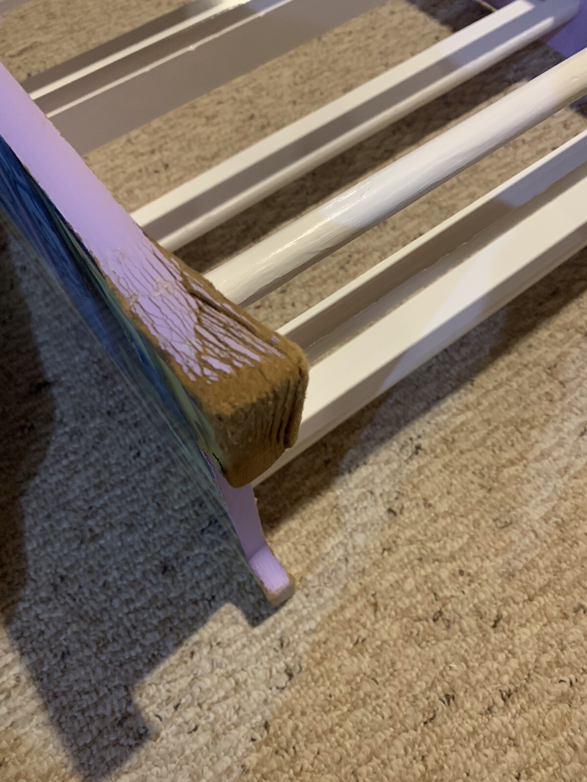 DISNEY PRINCESS Delta Enterprise Corp Shoe Rack Foot Stand Bench ©️2005- RARE!!
