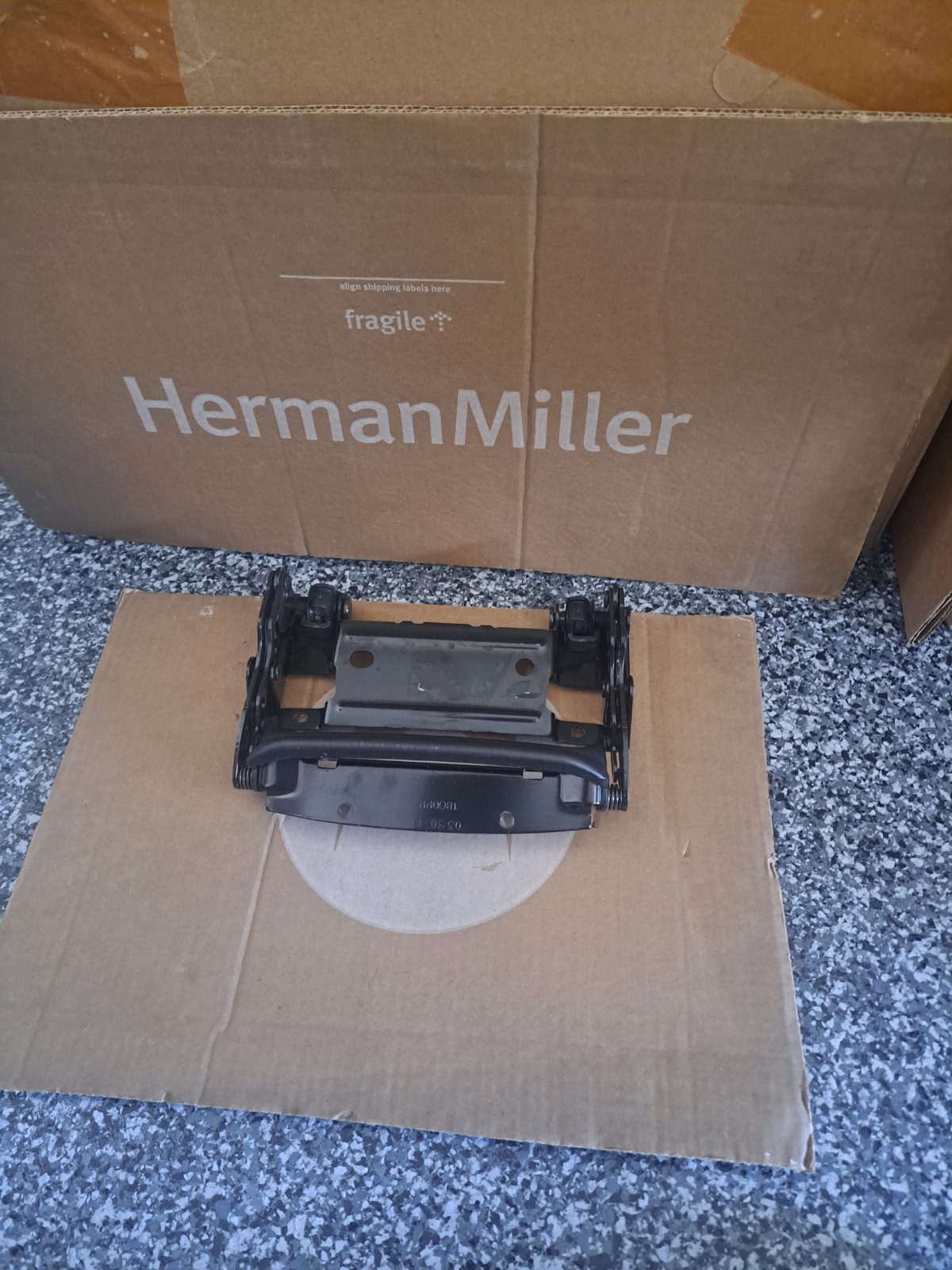 Herman Miller Mirra One Seat Flex Front Bracket