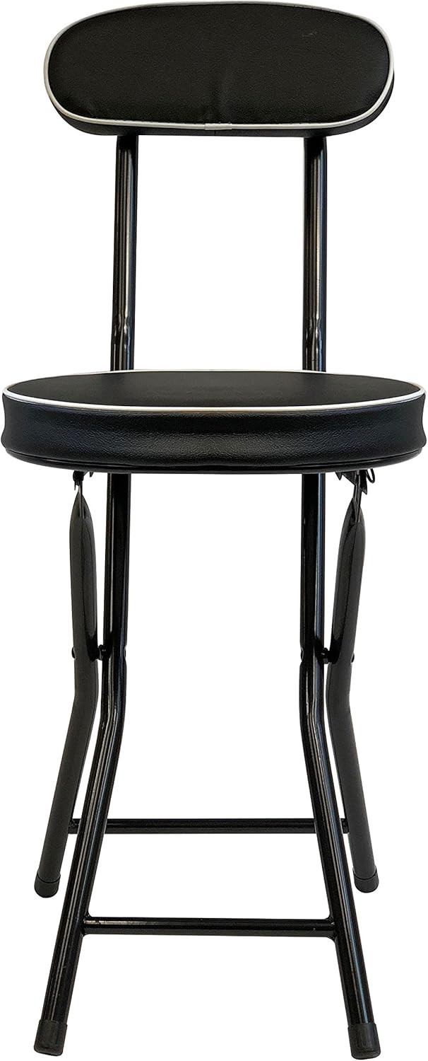 Cushioned Padded Folding Stool