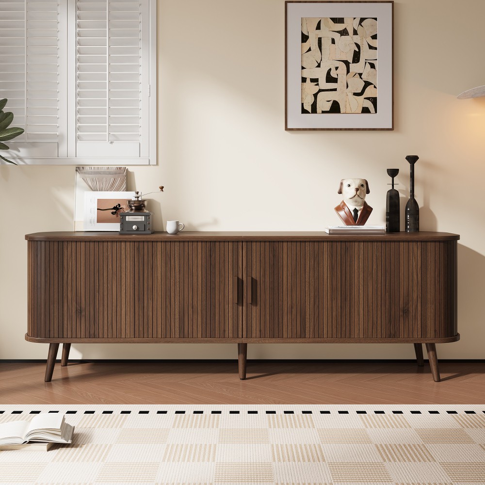 70-inch Modern TV Stand for TVs up to 80 inches for Living Room