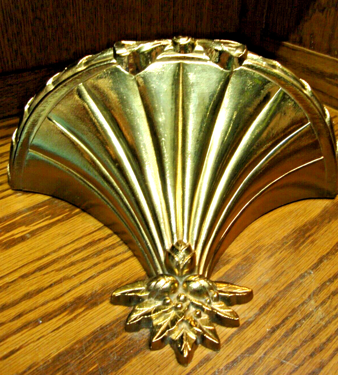 Vtg HOMCO Burwood Home Interiors Ornate Gold-Tone Wall Shelf #3120 695/920