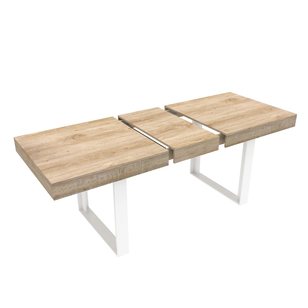 Extendable Dining Room Table for 6 8 10 Modern Farmhouse Dining Room Conference