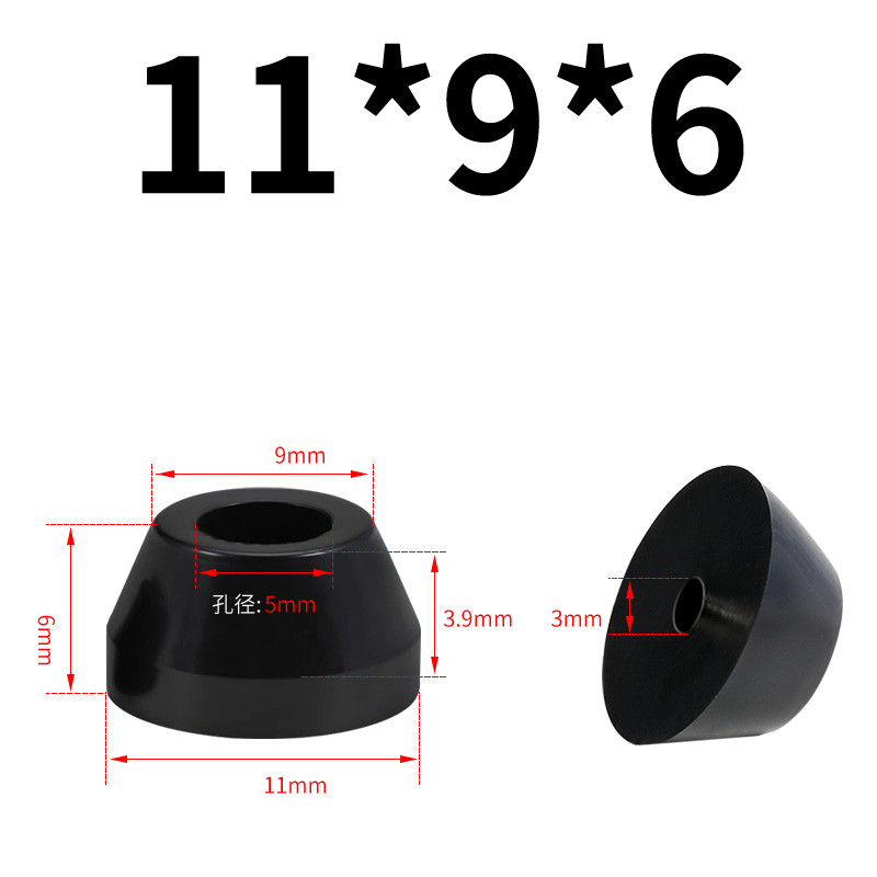 Rubber Bumper Feet Chair Bumpers Pads for Cutting Board Cabinet Sofa Furniture