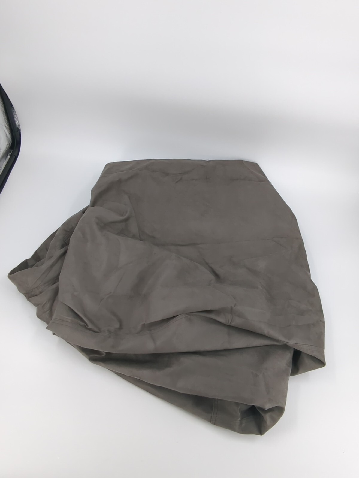 Lumaland Giant 7ft Bean Bag Chair Microsuede Replacement Bag Only, Dark Grey