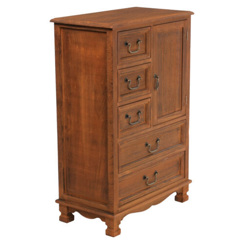 5 Drawers Dresser Wooden Storage Dressers Chests of Drawers for Bedroom Home