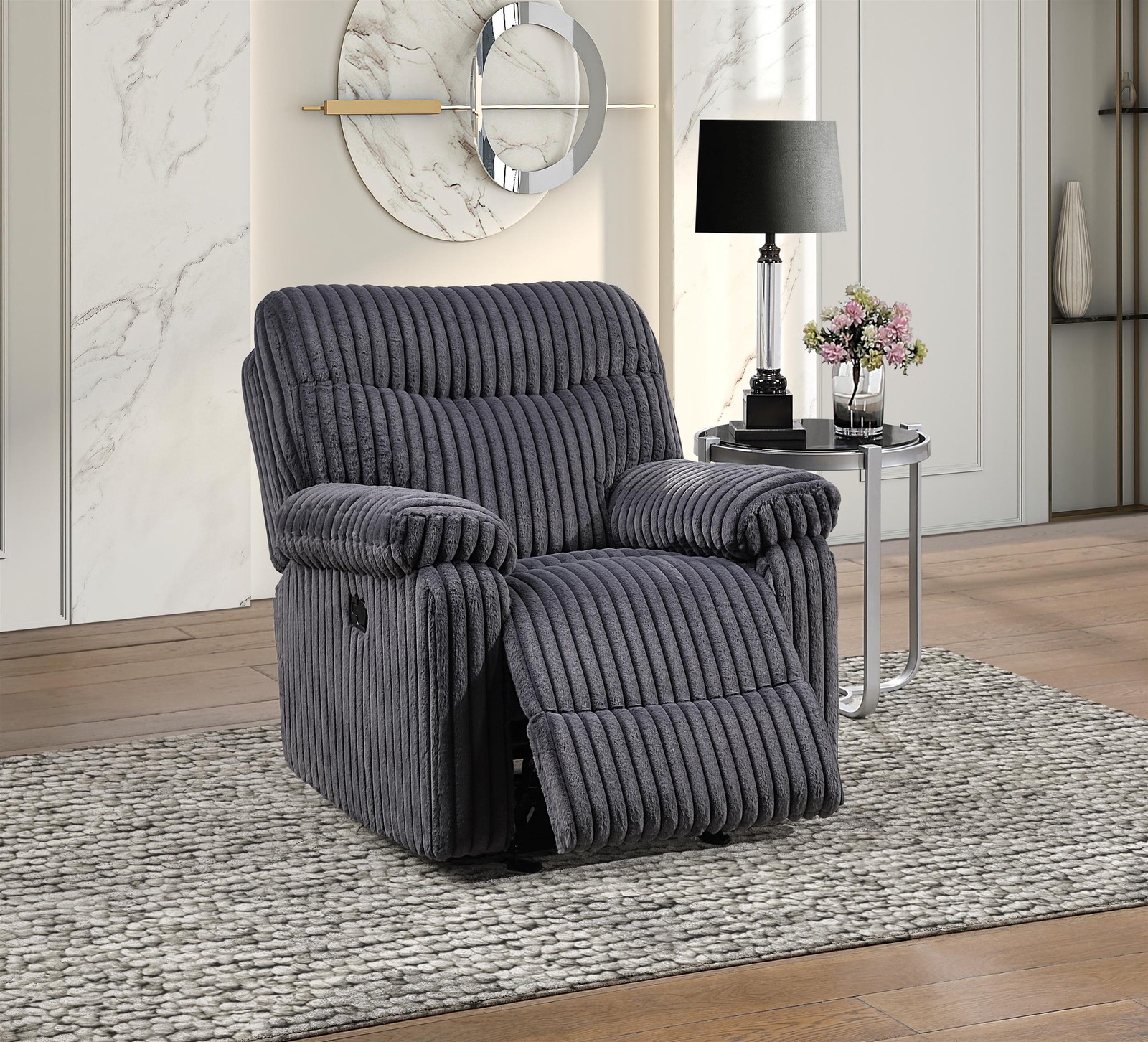 Glory Furniture Comfy G00880A-RC Chair Gray