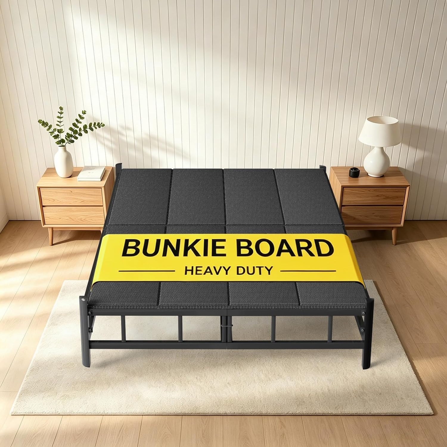 Breathable, Noise Minimizing, Moisture Resistant Bunkieboards,Low Profile Bed Su