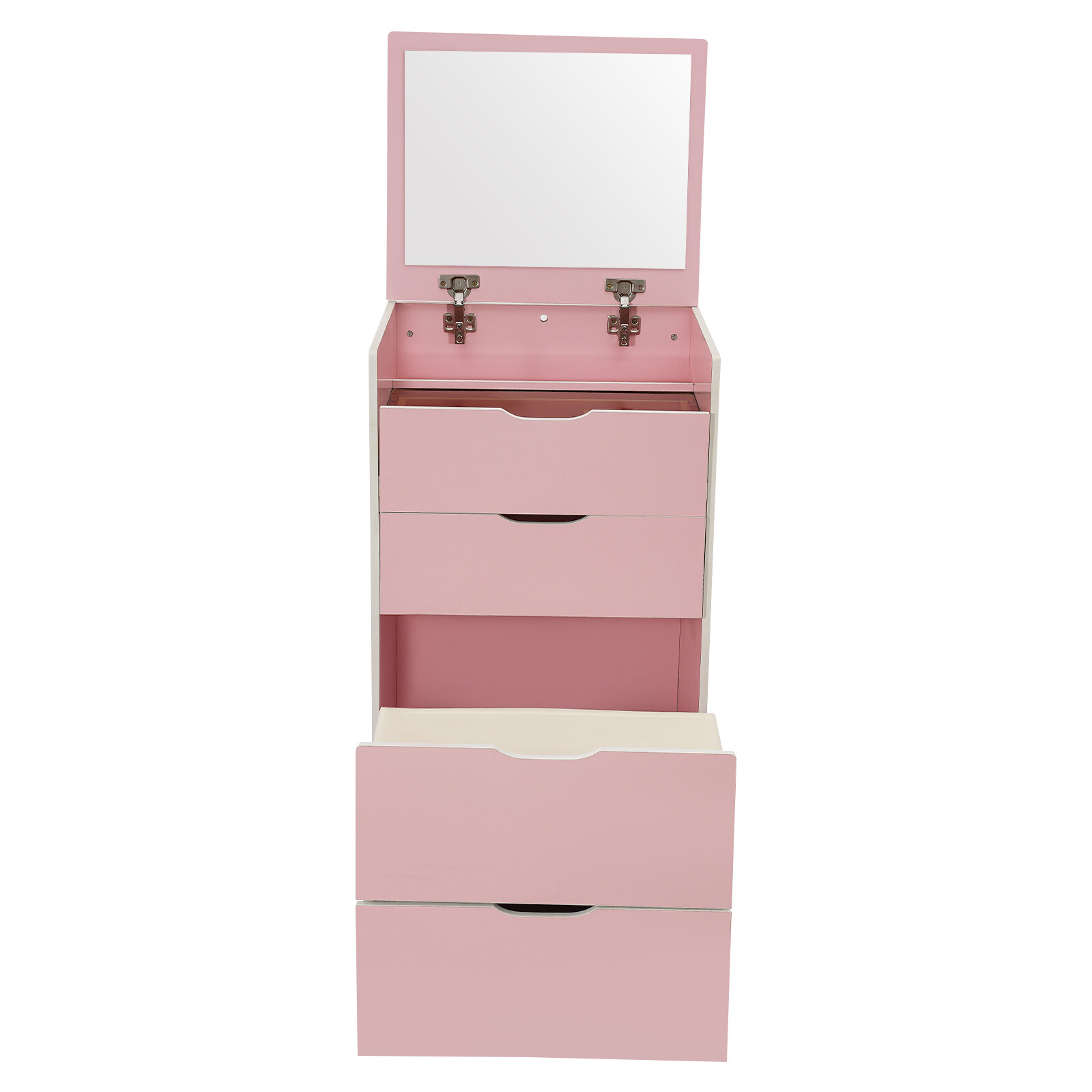 Vanity Desk, Vanity Desk with Makeup Stool, Makeup Vanity Table 48cm