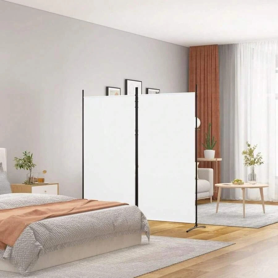 NEW Modern 2-Panel Room Divider 68.9″X70.9″ Foldable FREE SHIPPING