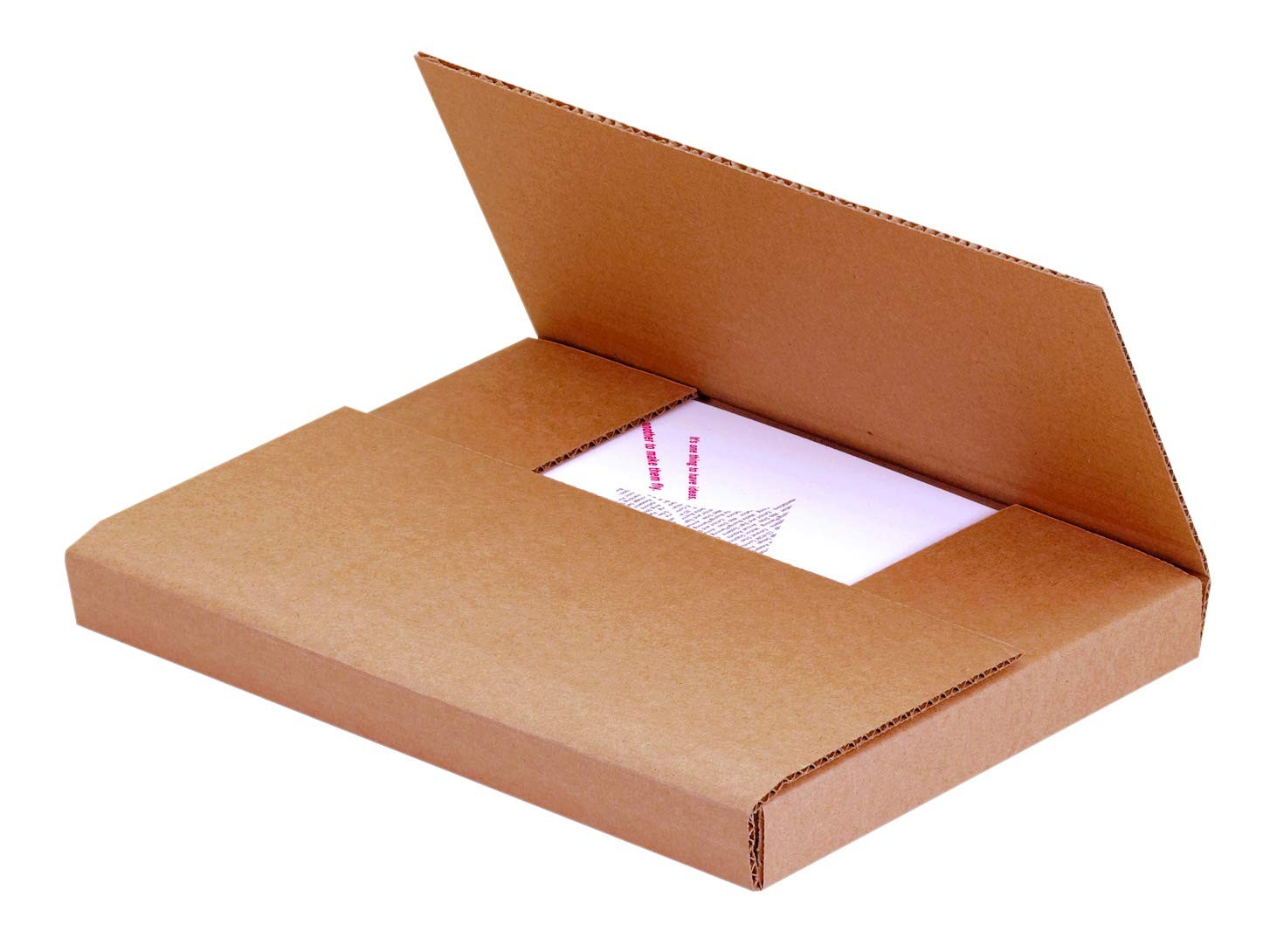 Boxes Fast BFM12121K Corrugated Cardboard Mailers 12 1/2 x 12 1/2 x 1 Inches