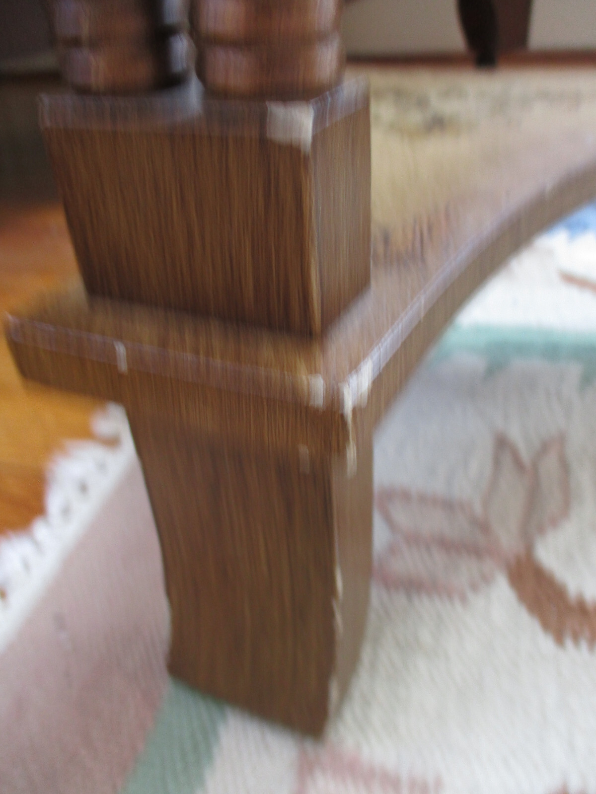 BOMBAY COMPANY French Fleur-De-Lis Accent Table Painted w/ Drawer Vintage