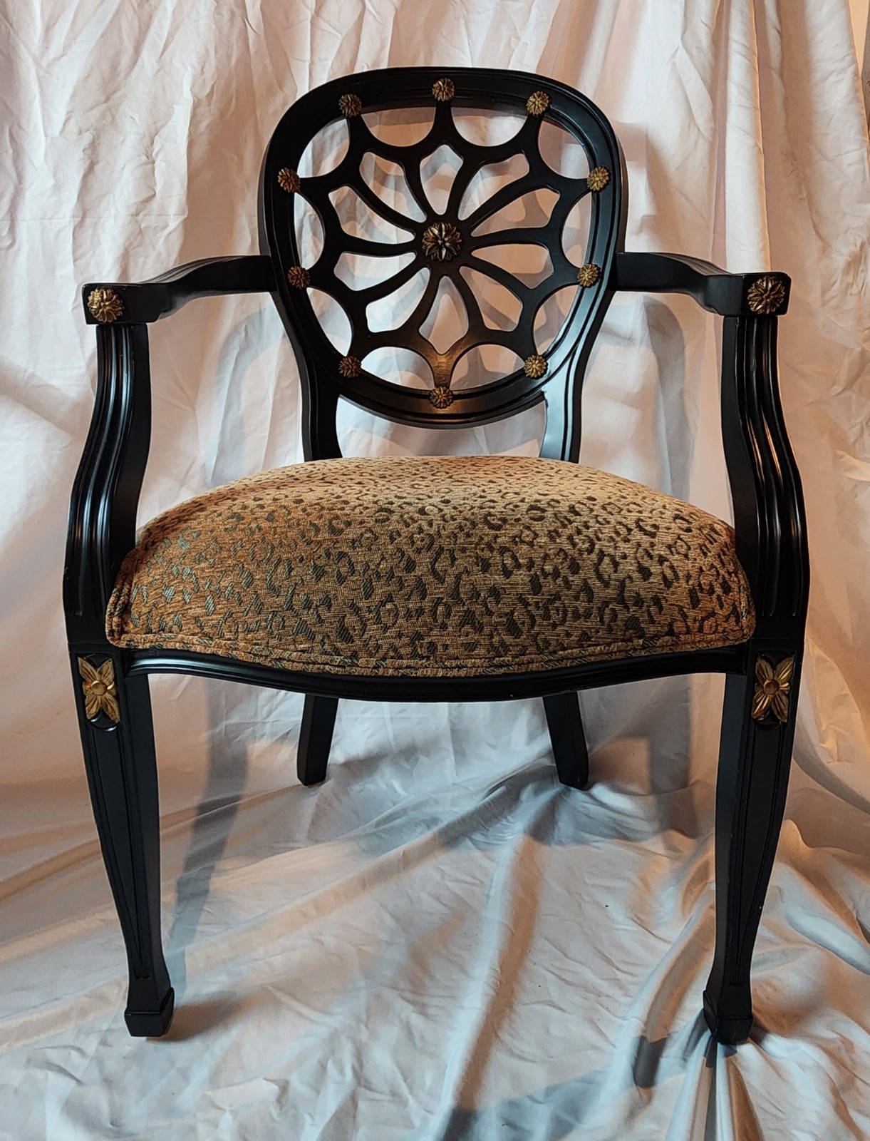 CASA STRADIVARI Spider Back Chairs – A Pair