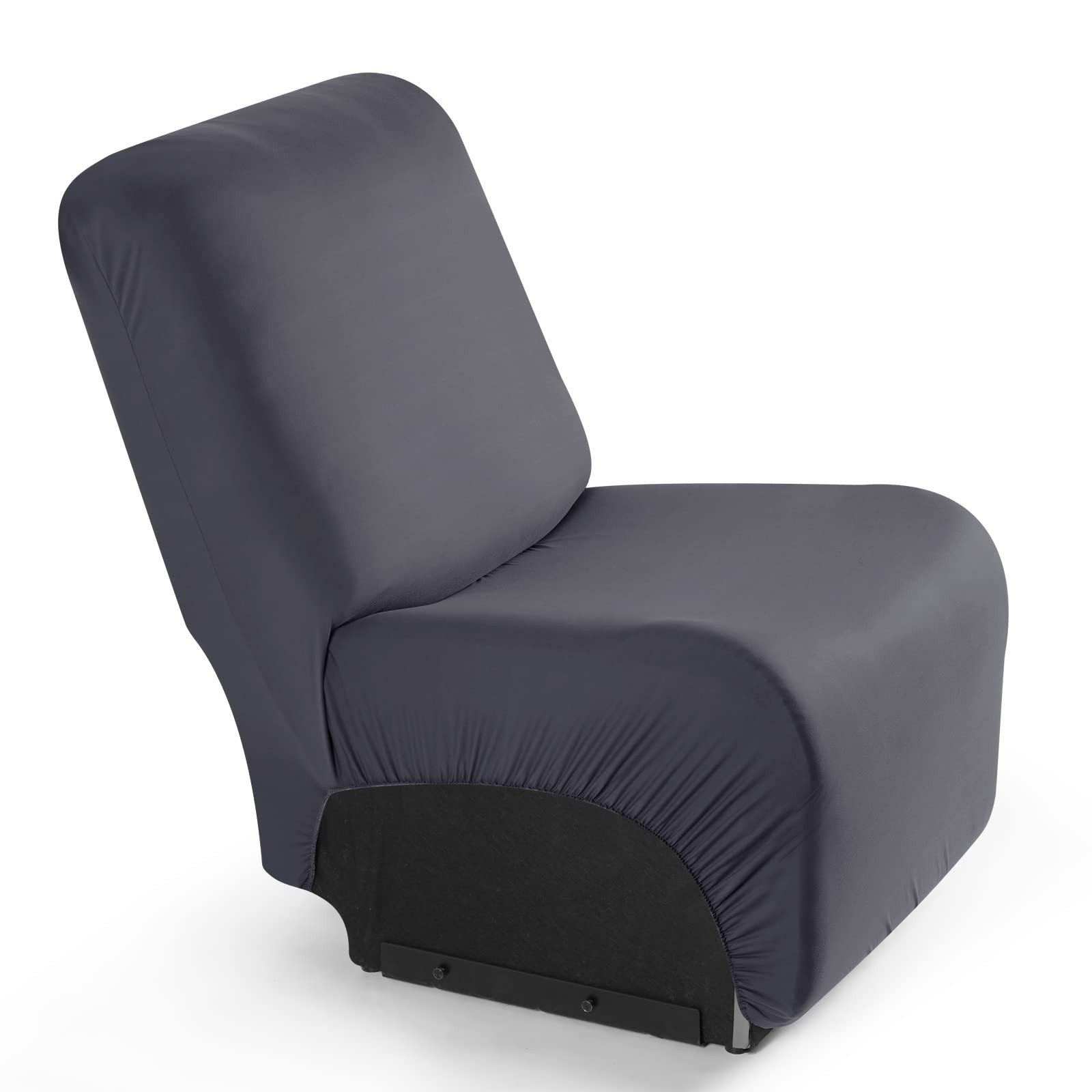 Recliner Chair Cover 3 Pieces Polyester Fabric Stretch Recliner Covers Softne…