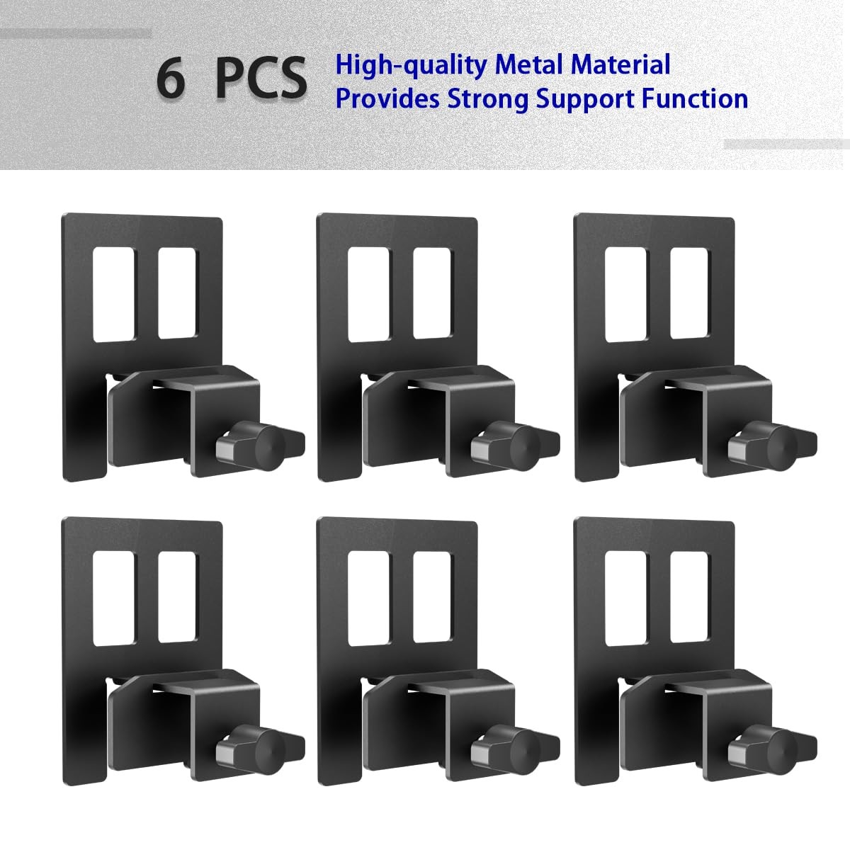 Mattress Gaskets for Metal Bed Frame, 6 Pcs,Non-Slip Mattress Gripper/Slide-Stop