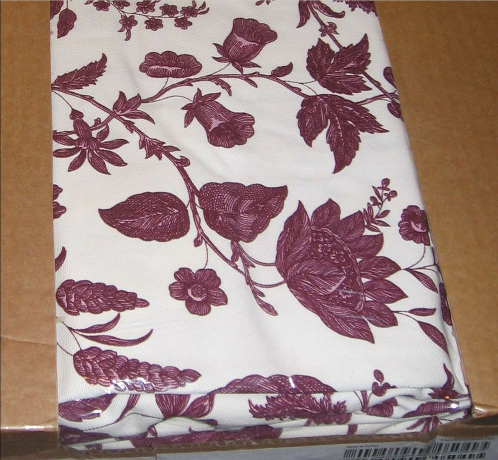 IKEA Ektorp 3 Seat Sofa SLIPCOVER Hovby Lilac COVER Purple White Floral Botanic