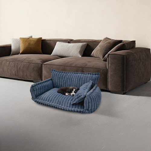 Pet Couch with Removable Washable Cover 100*67*40cm Pet Couch Bed for Dog Cat US