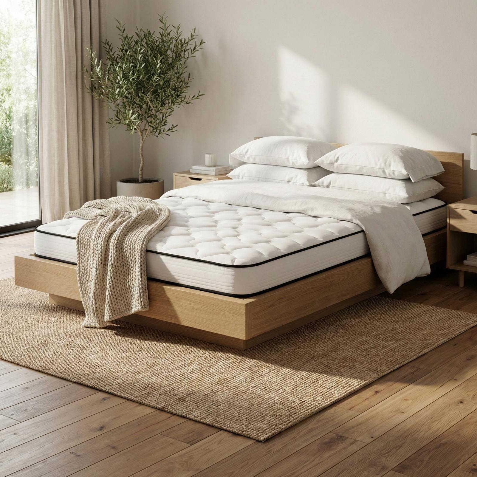 Innerspring Medium-Firm Mattress, CertiPUR-US Certified, Mattress in Box