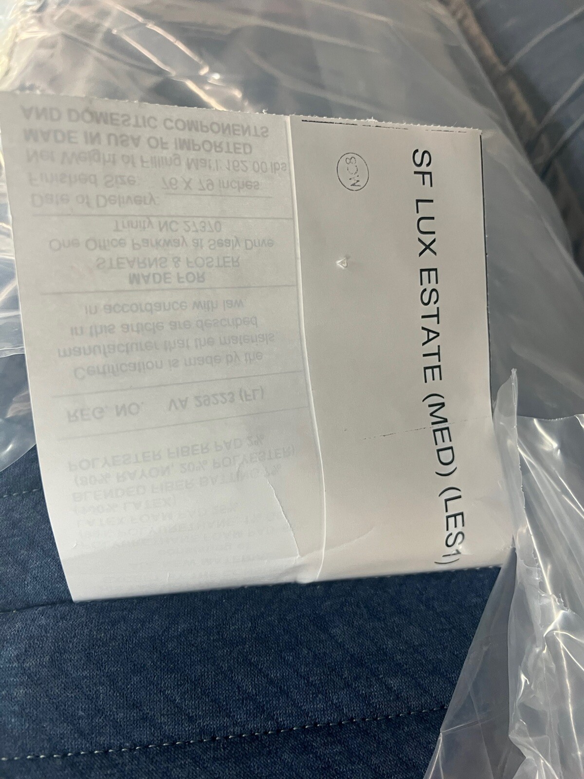 STEARNS & FOSTER LUX ESTATE KING MEDIUM Firm 14.5″ MATTRESS NEW CLEARANCE