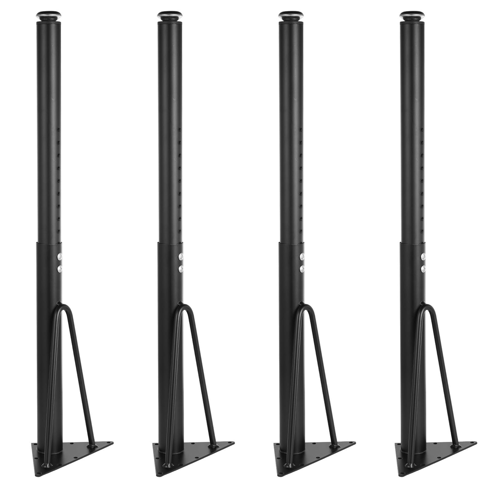 Hocamel Adjustable Table Legs 18-30 inch (45-75cm), Metal Desk Legs Ø45/50 mm…