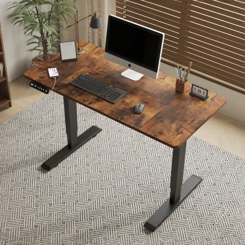 Modernchamp 55″ Height Adjustable Standing Desk-20W Type-C Fast Charging Port