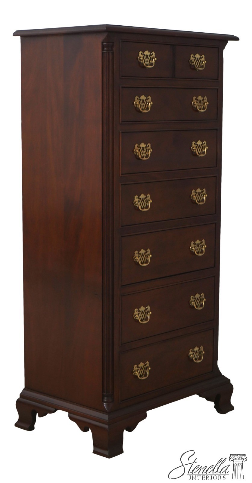 L72643: STICKLEY Chippendale Style Mahogany Lingerie Chest