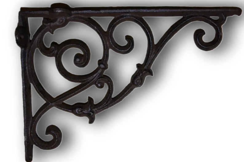 SHELF BRACKET, French Country Decor, Kitchen Open Shelving, Corbels B-08