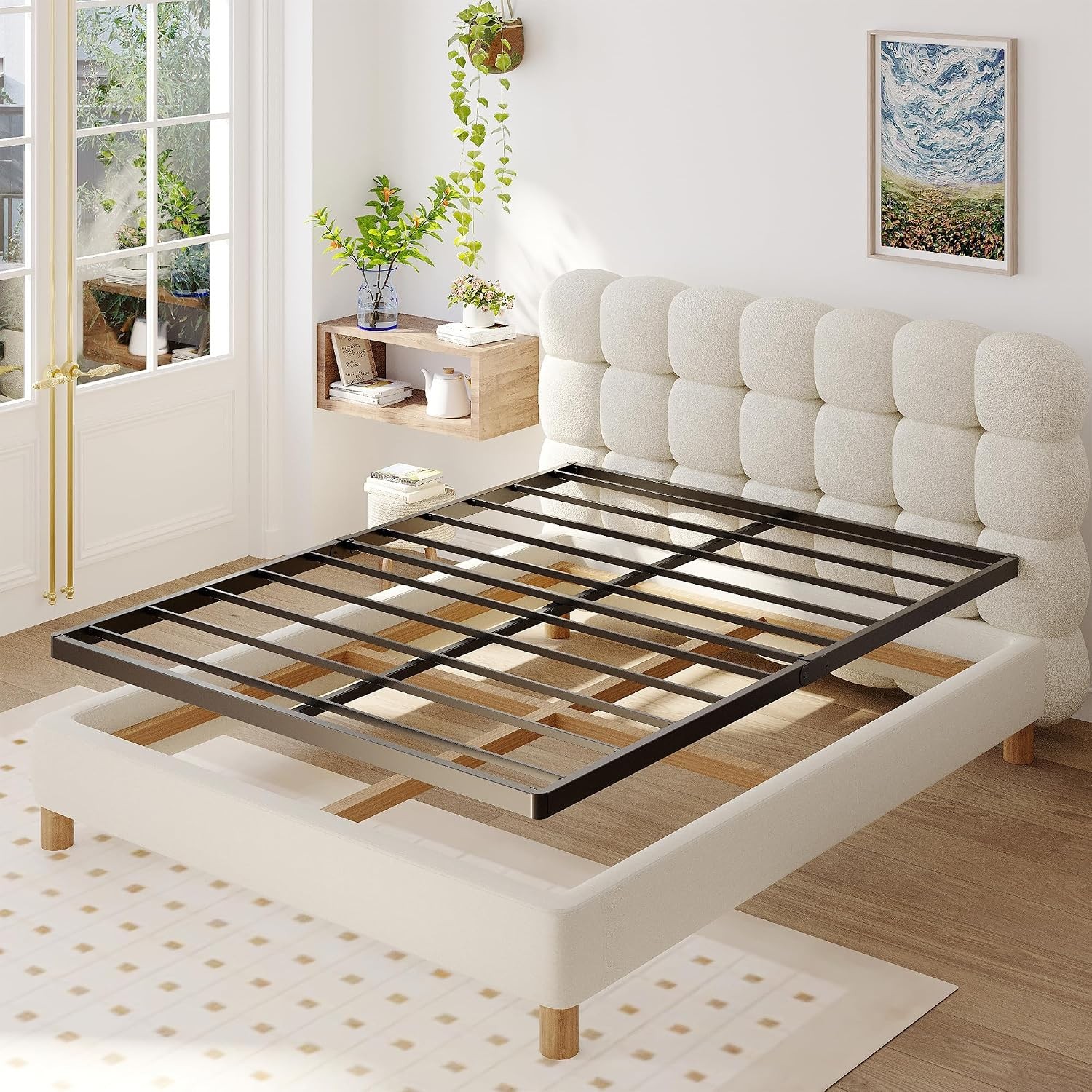 Full Size Box Spring 2″ Low Profile Metal Base