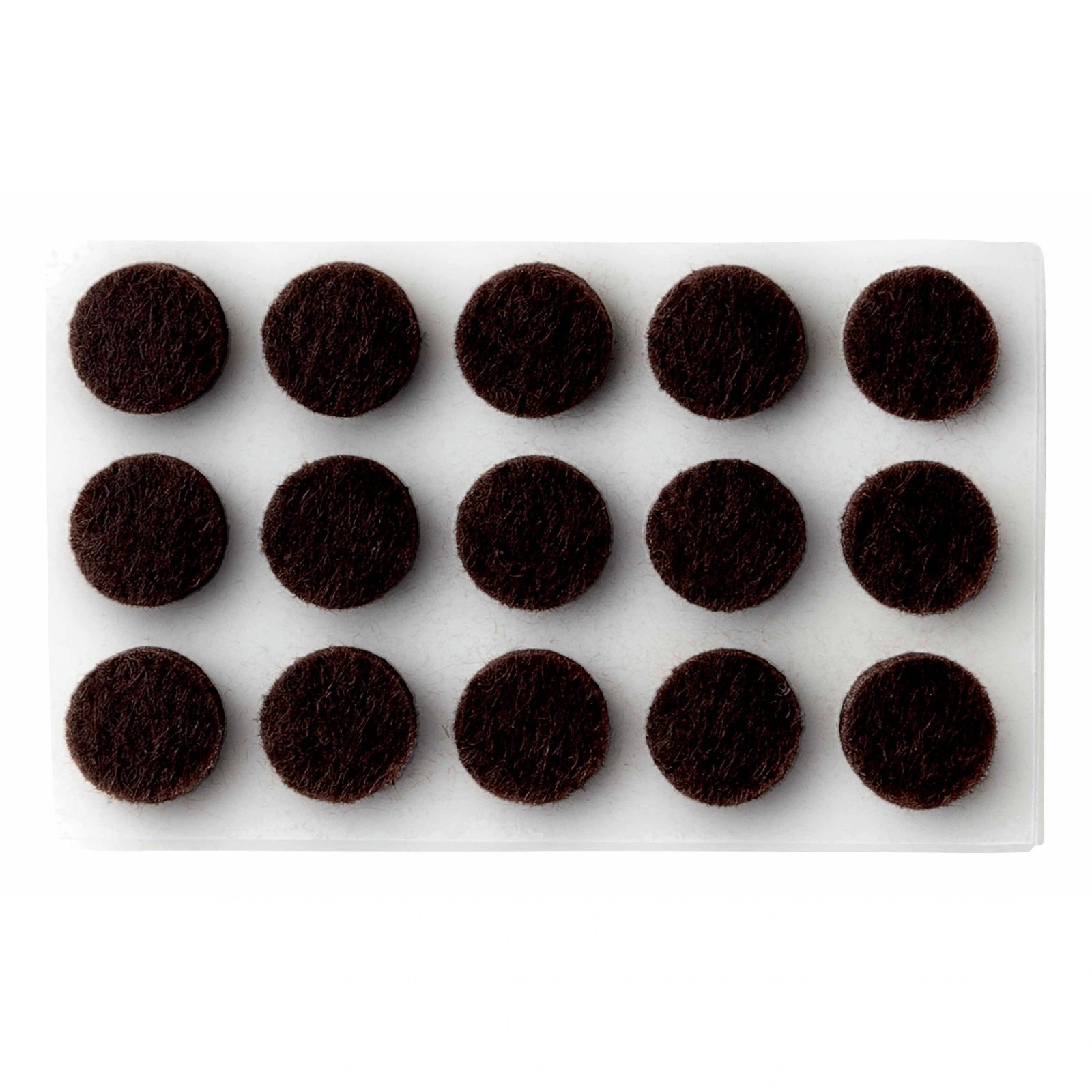 Scotch Brown Round Felt Cabinet Door Bumpers Pads 90 Pack