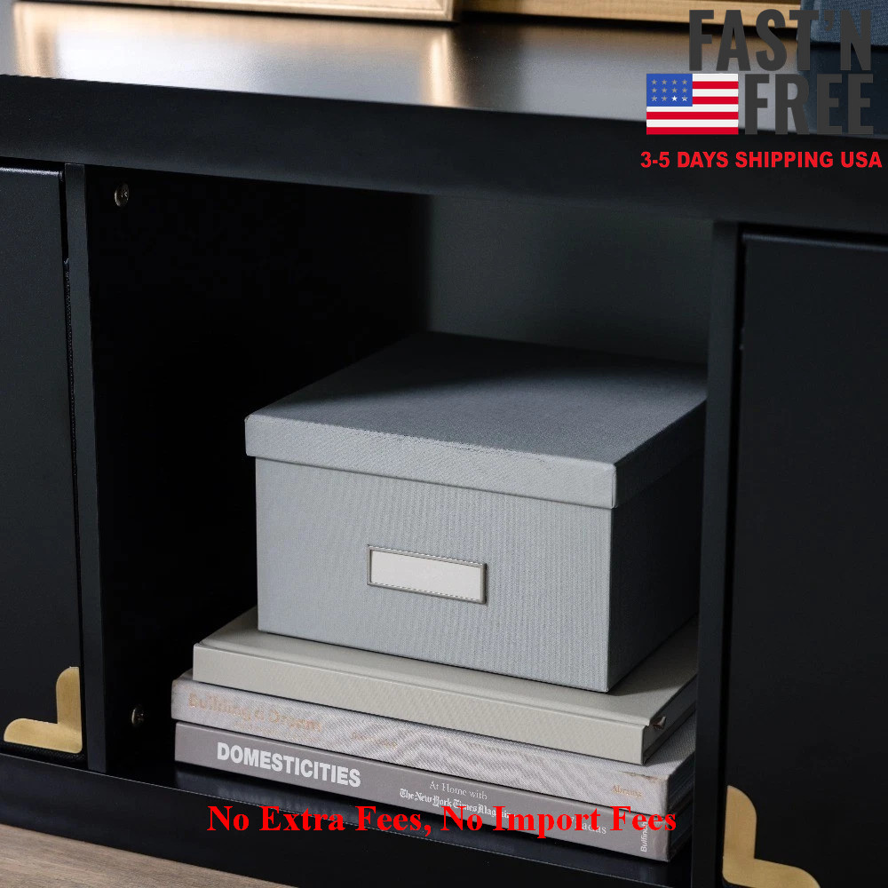 [HOT SALE] Better Homes & Gardens 3 Cube Storage Organizer, Solid Black, NEW USA