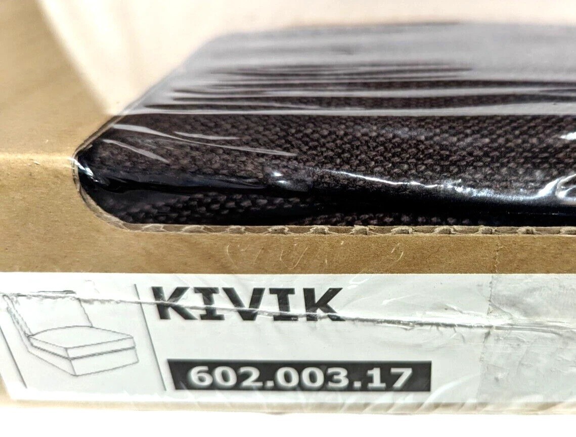 Ikea KIVIK One (1) Seat Section Chair Cover Slipcover TULLINGE DARK BROWN Sealed