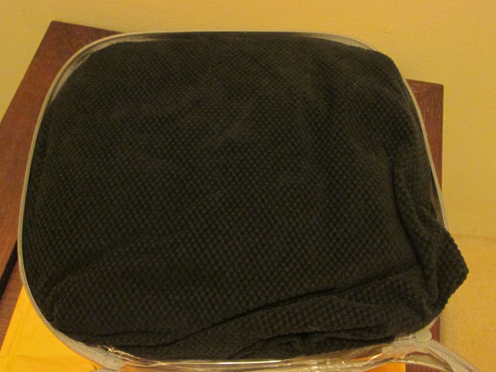 Sure Fit Stretch Love Seat Slip Cover New SEE DESCRIPTION Blackish/Charcoal