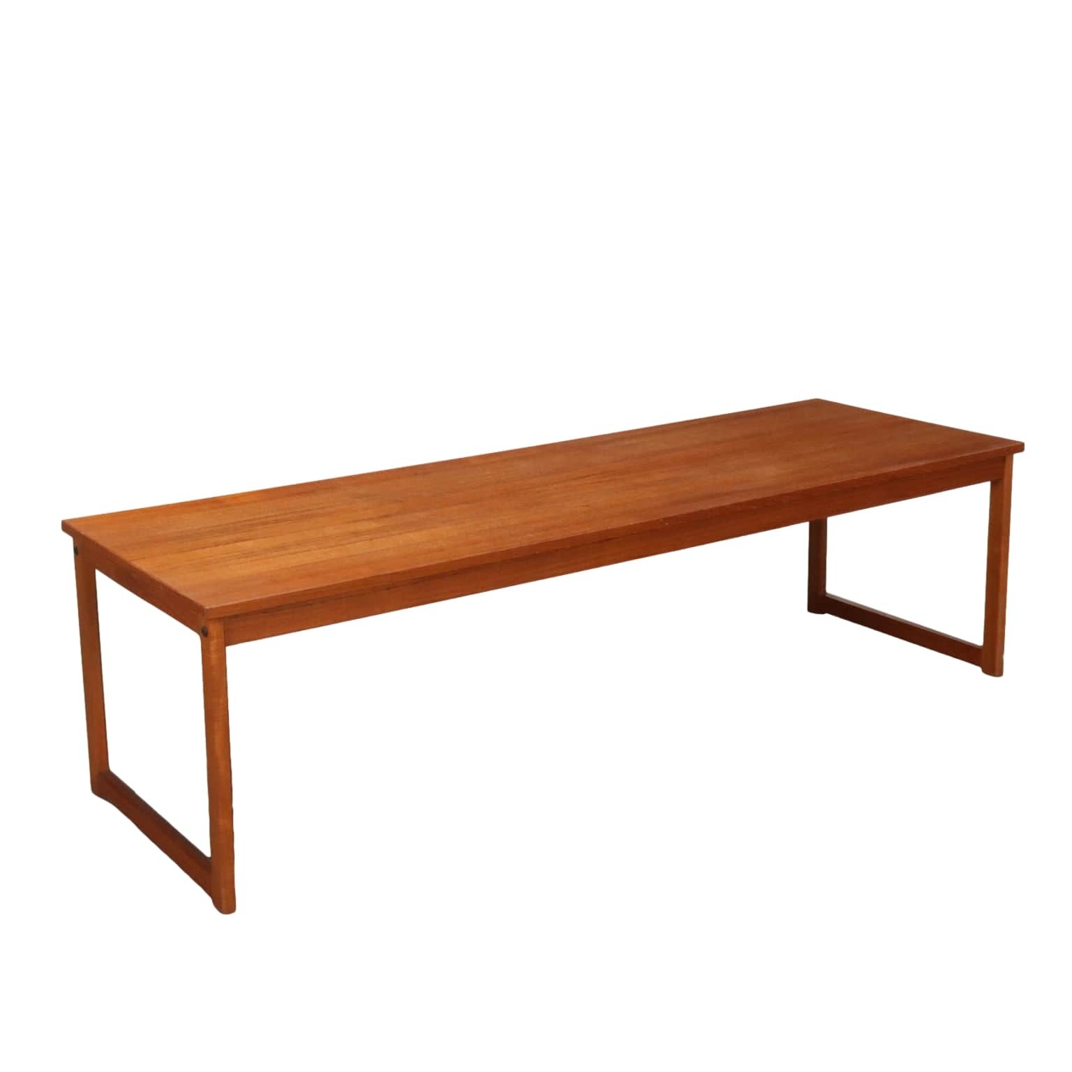 Vintage Coffee Table Teak Veneer Denmark 1960s Original