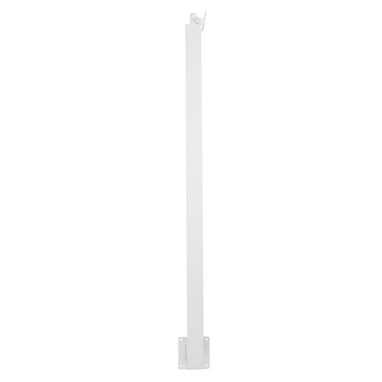 Square Stair Baluster Posts Metal Stair Post Decorative Railing For Stairs White
