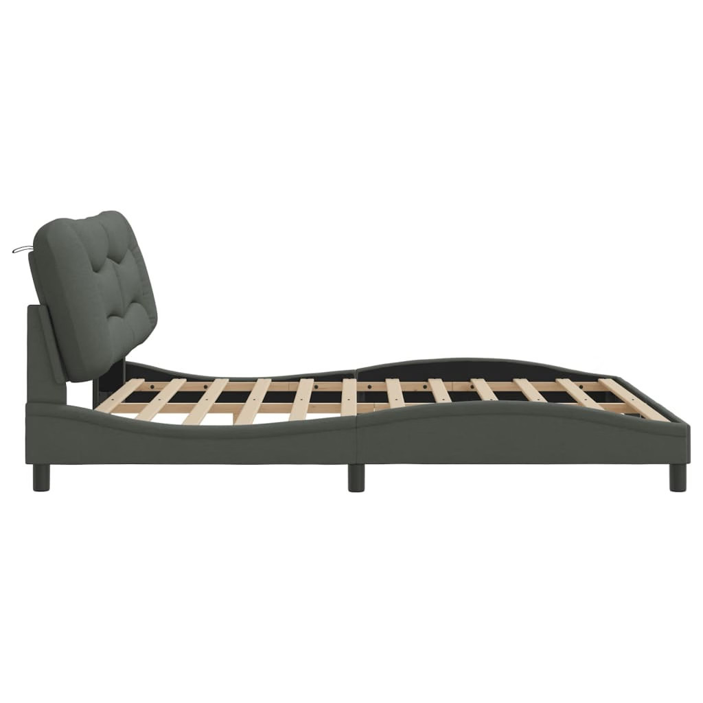 Bed Frame Dark grey