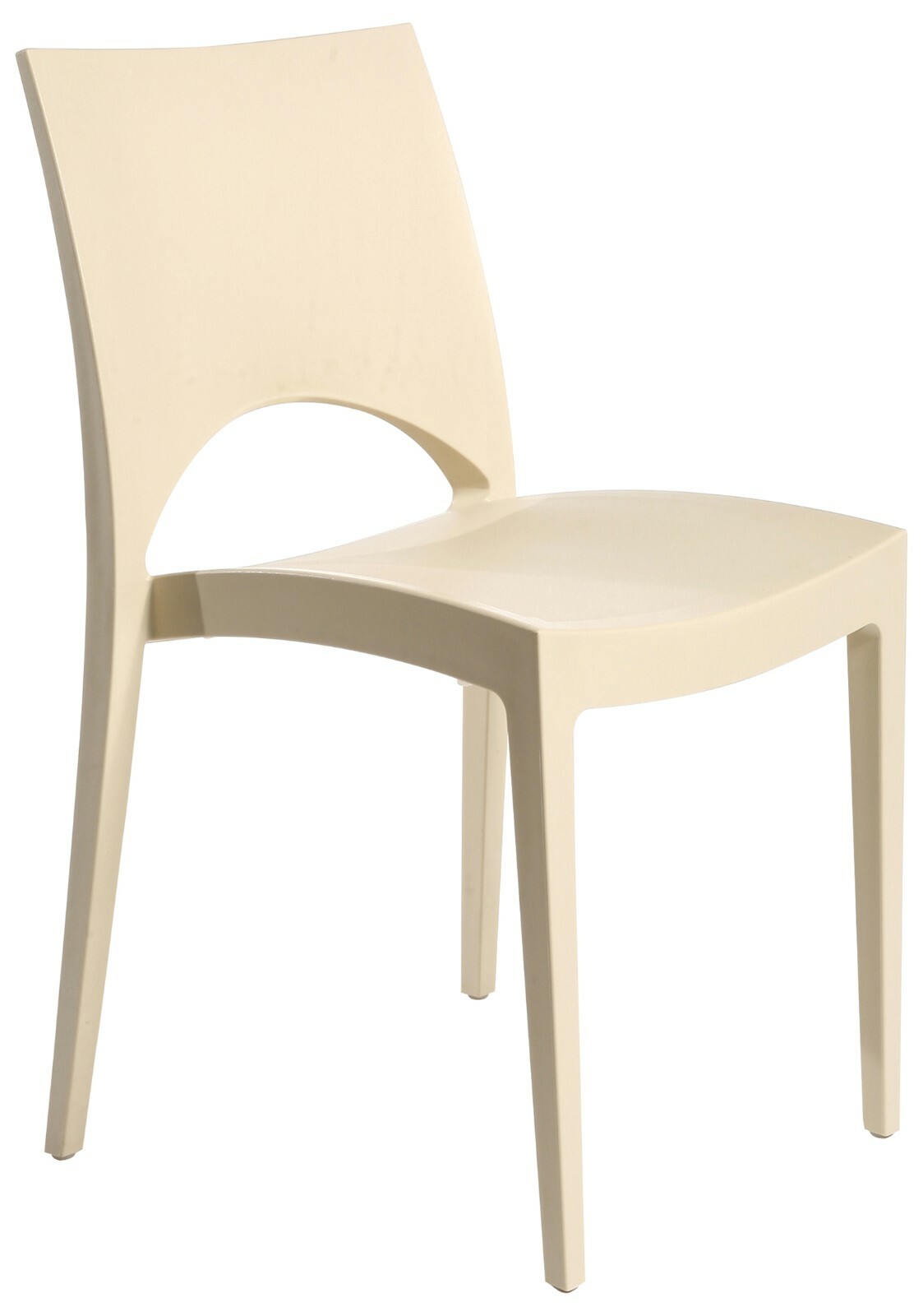 Upon Paris Indoor Outdoor Patio Dining Chairs Stackable, Strong (2 Chairs)