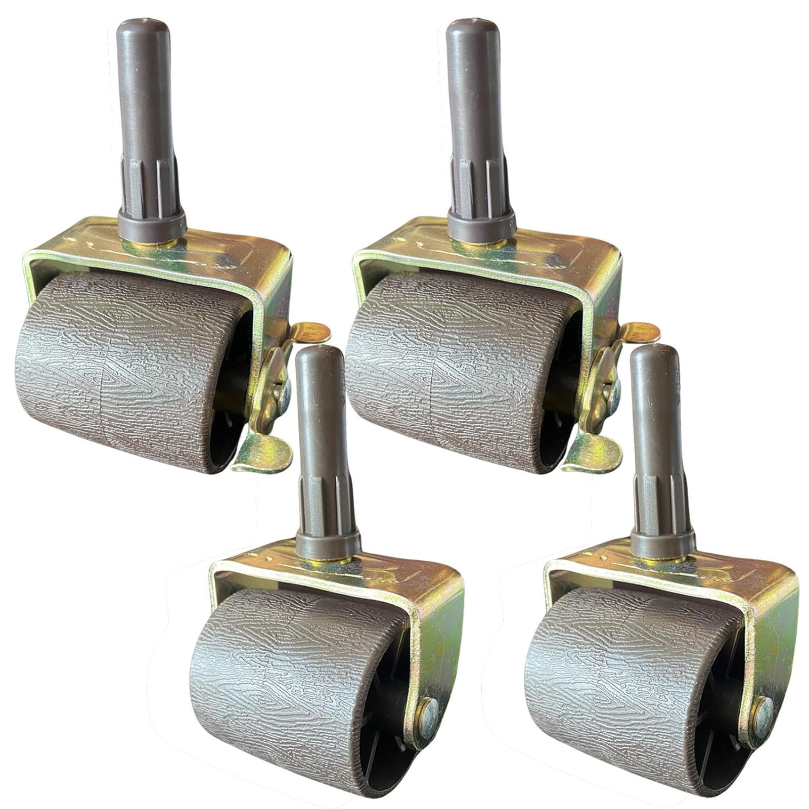 Metal Bed Frame Casters Wheels Set of 4 Heavy Duty Locking Non Locking Universal