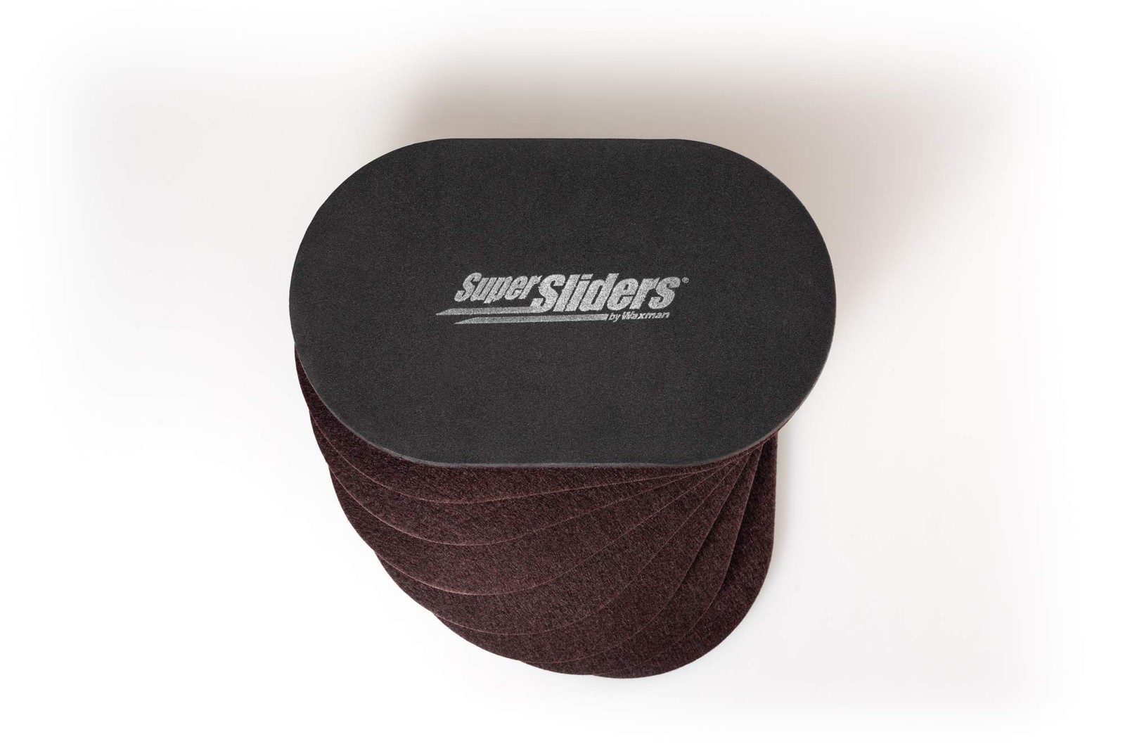 4 Pack 5.75×9.5 inch Oval Reusable Furniture Sliders for Hard Surfaces