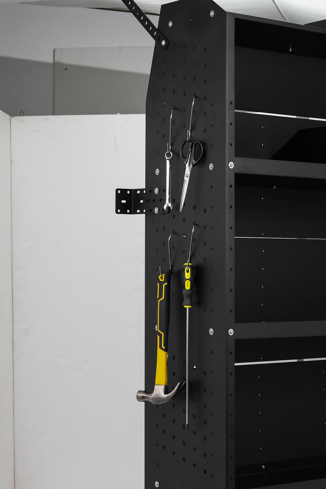 Cargo Van Shelving Storage for Mid/High Roof Ford Transit 52”W x 60”H x 13”D