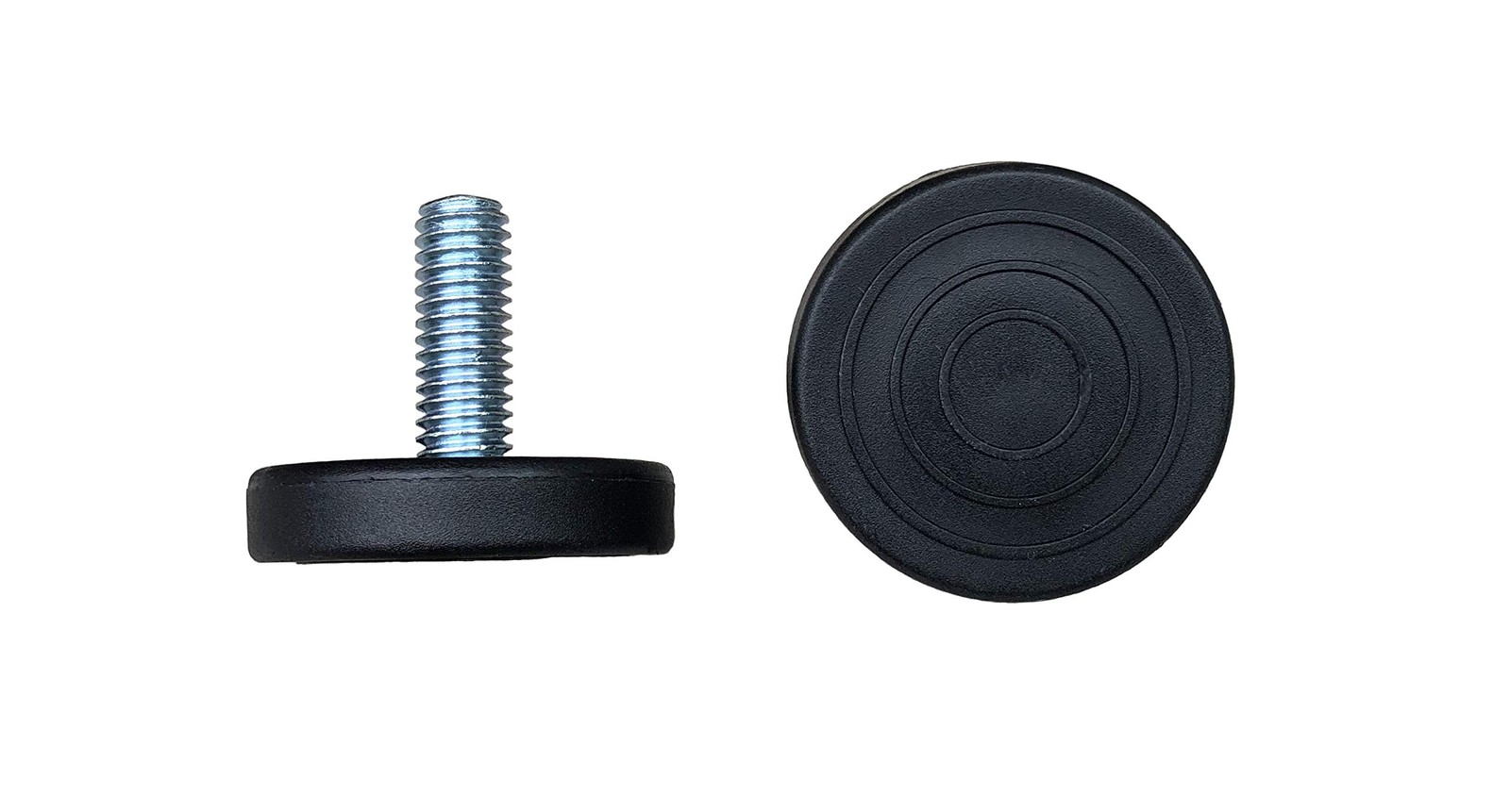 3/8″-16 Threaded Bolt,4Pack,Furniture Levelers with Screw-in Nuts,1.5″ Base F…