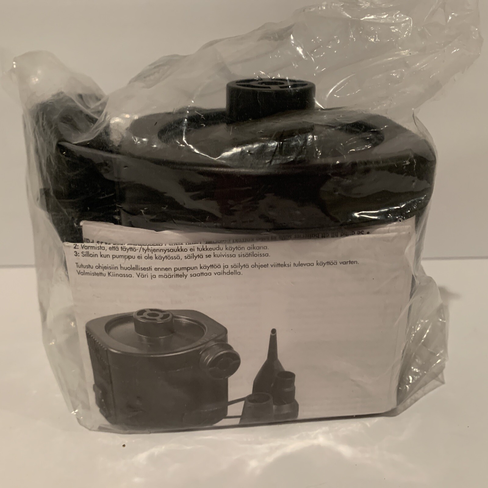 Air Pump Inflator Deflator 3 Nozzles for Air Bed Mattress Boat 110V Inflator