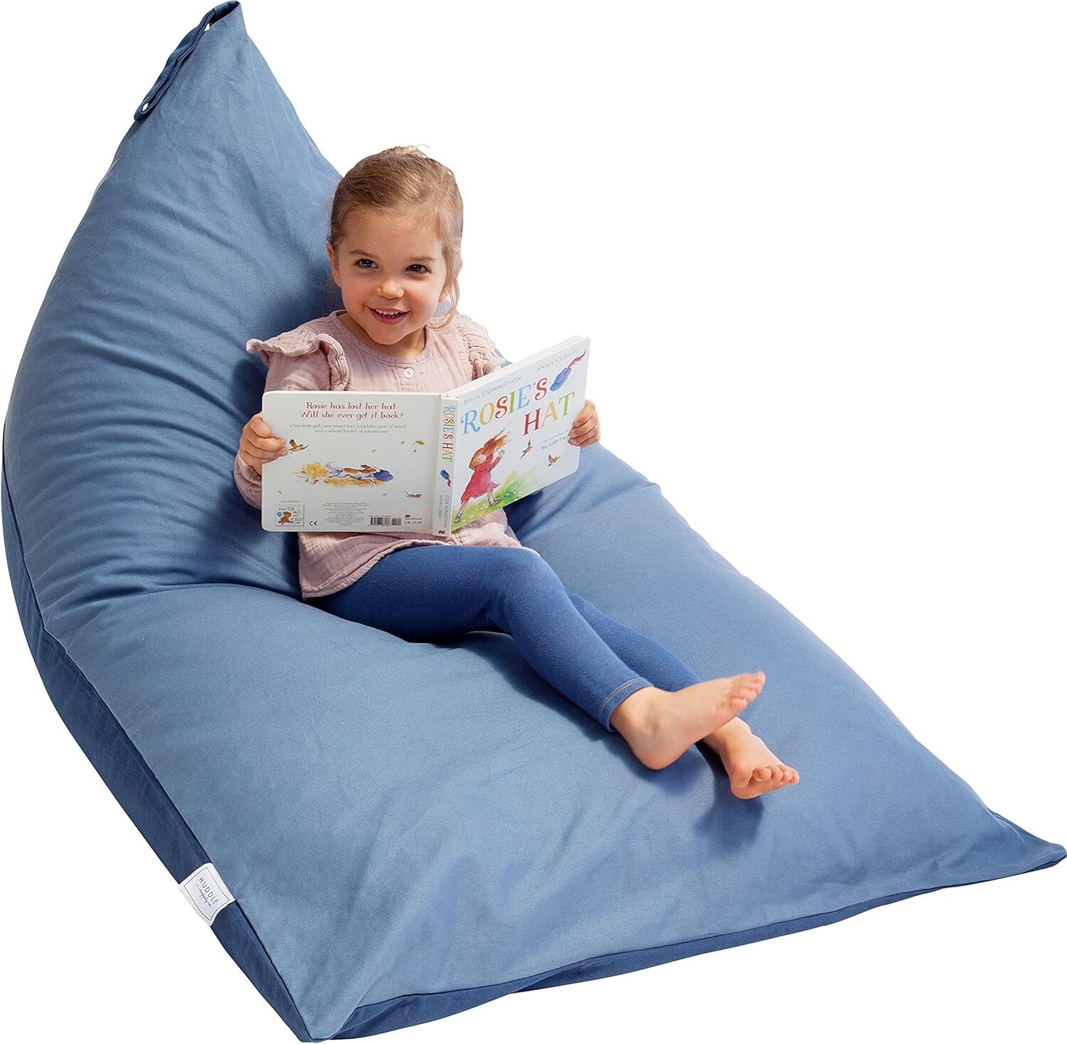 Bean Bag Storage Extra Large Designer Beanbag Chairs for Kids Teens 50″x35″x30″