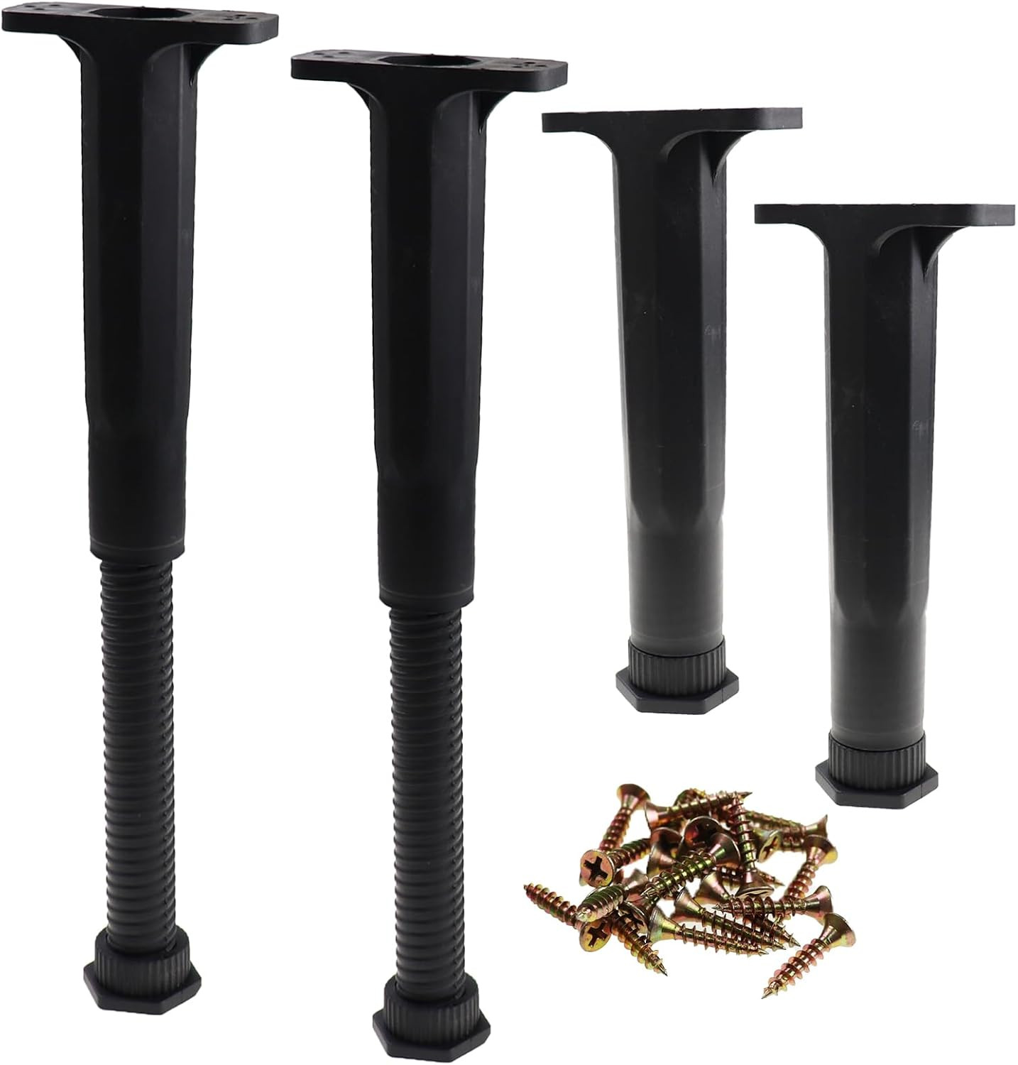 Adjustable Height Bed Support Leg 8-14.5 Inch, Universal Queen/King/Cabinet Bed