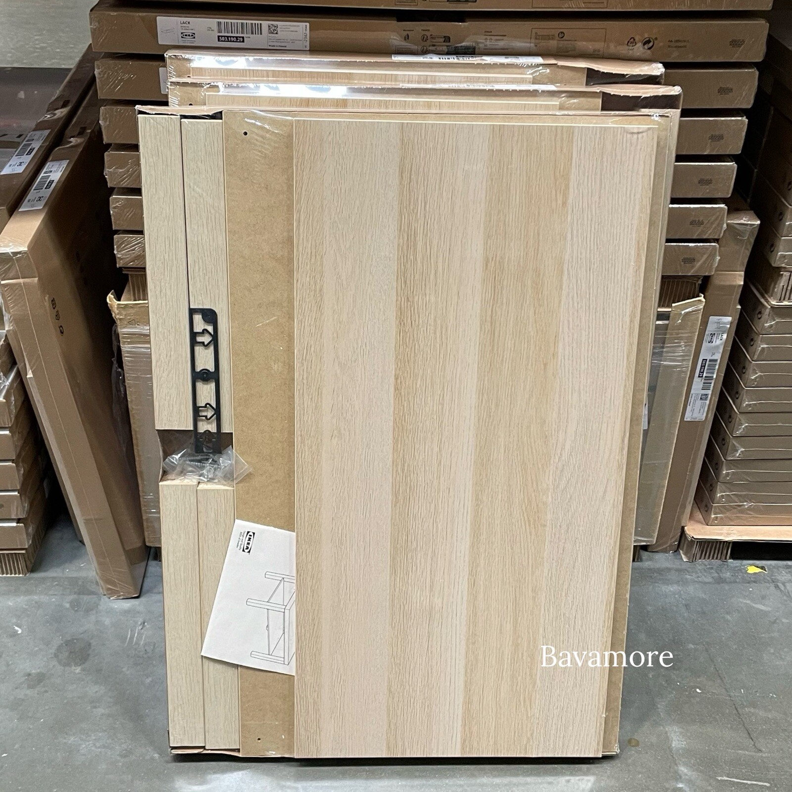 IKEA LACK Rectangular Coffee table, white stained oak effect 46½×30¾” BRAND NEW