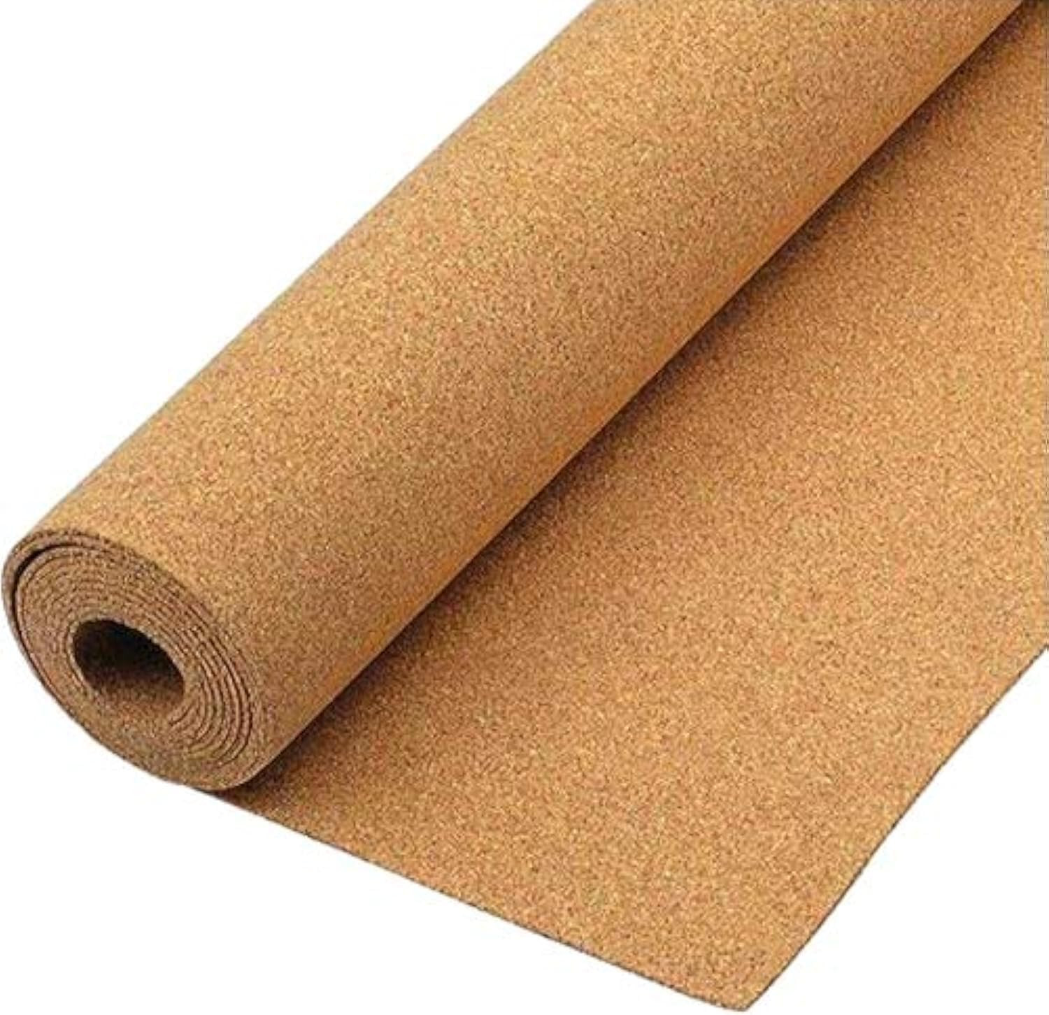 Natural Cork Board Textured Vinyl Wrap Underlayer Shelf Sheet Roll Drawer Liner