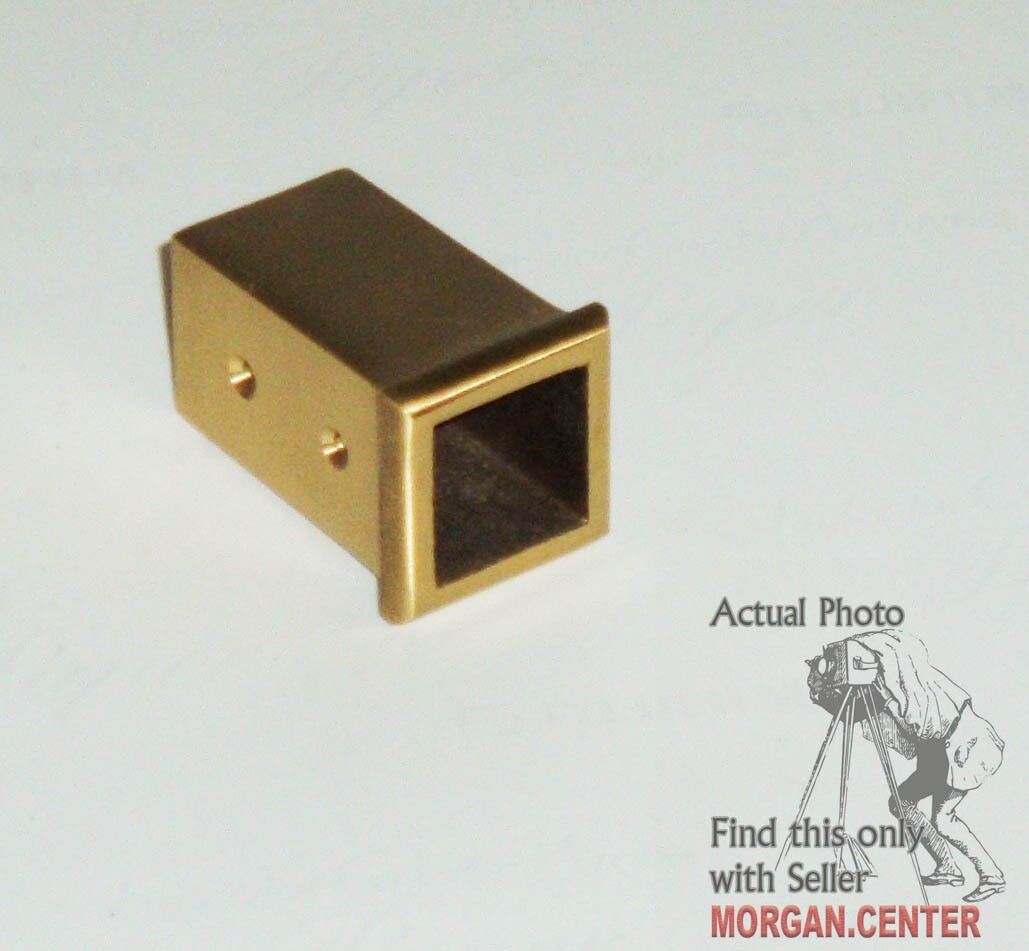 Brass Foot Fits 3/4″ Furniture Leg New Old Stock