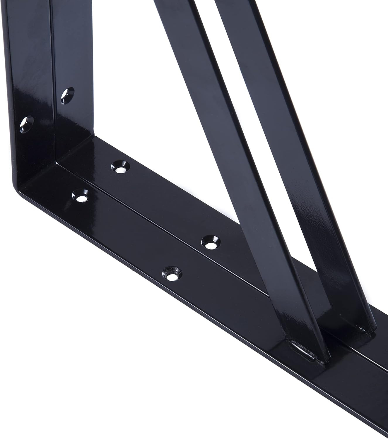 12-Pack 14 Inch Heavy Duty Shelf Brackets, Large Wall Bracket for Garage Storage