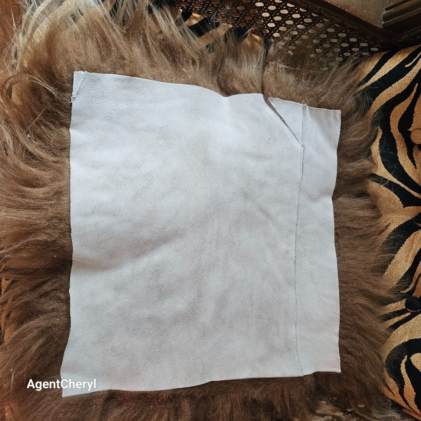 Icelandic Sheepskin Long Wool Chair Pad Sheepskin Chair Cover Seat Pad #H78
